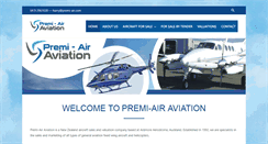 Desktop Screenshot of premi-air.co.nz